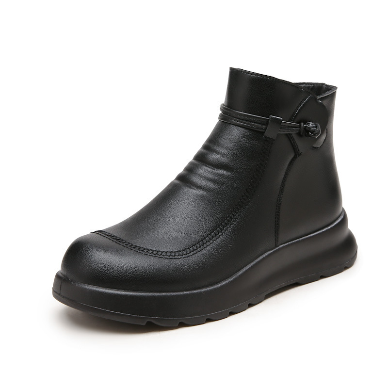 Fleece-lined Warm And Non-slip Winter Booties foto 4