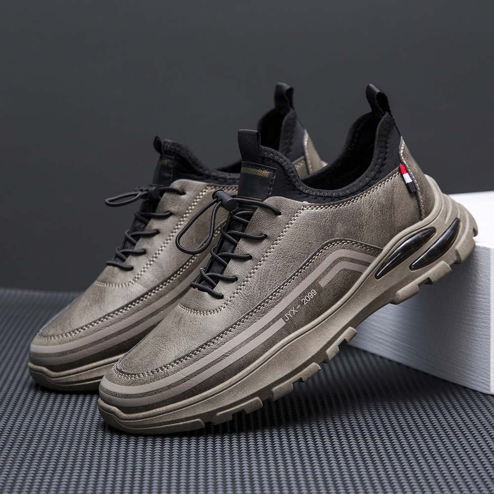 Men's Fleece Lined Padded Warm Keeping Waterproof Sneakers foto 4