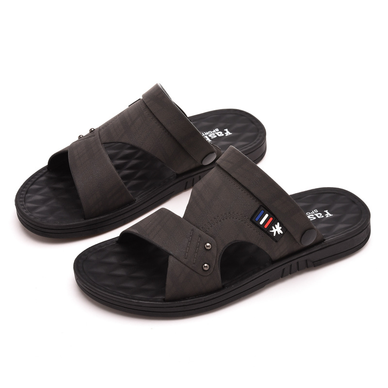 Soft Non-slip Waterproof And Hard-wearing Casual Double-use Men's Rubber Shoes foto 3