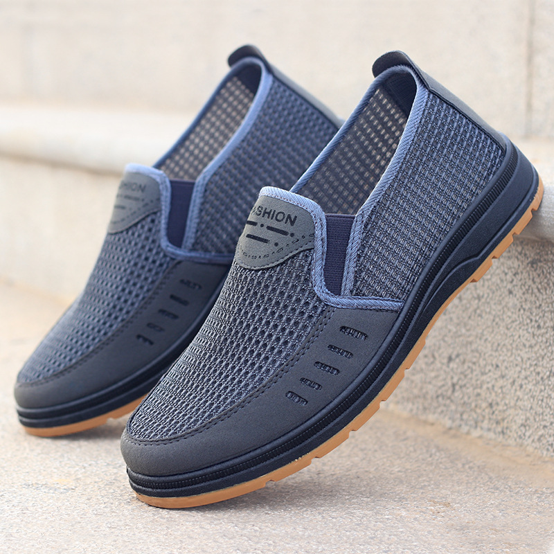 Men's Old Beijing Cloth Shoes Breathable Casual foto 3