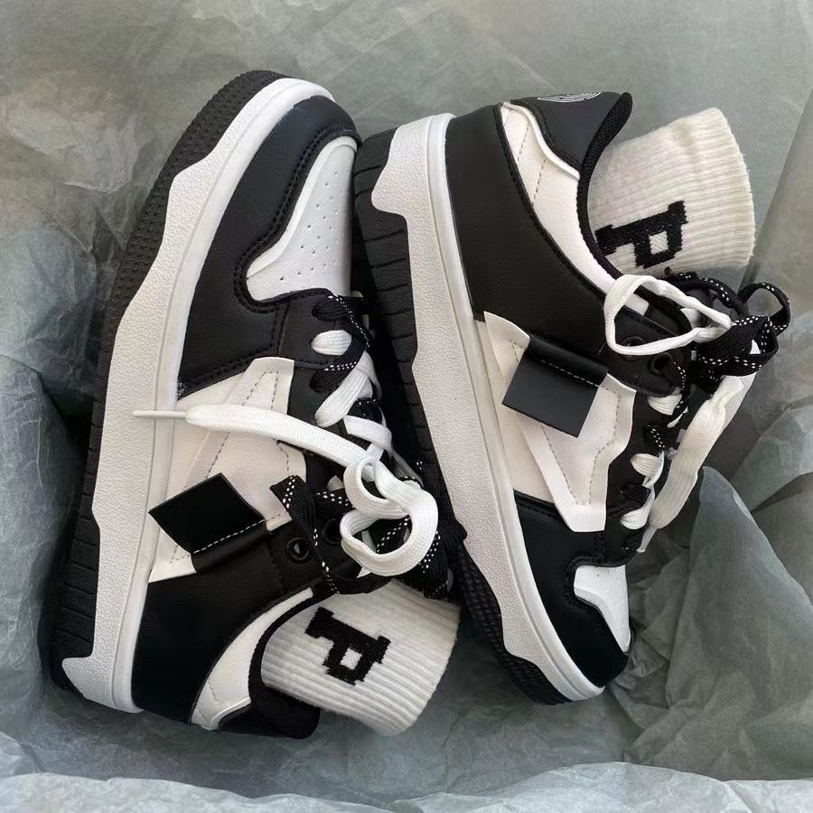 Couple Casual Sneakers Fashion Harajuku Style Retro Student Breathable Sneaker foto 5