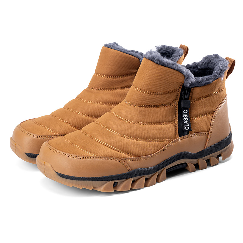 Winter And Spring Warmth Retention Material Non-slip Hiking Shoes foto 5