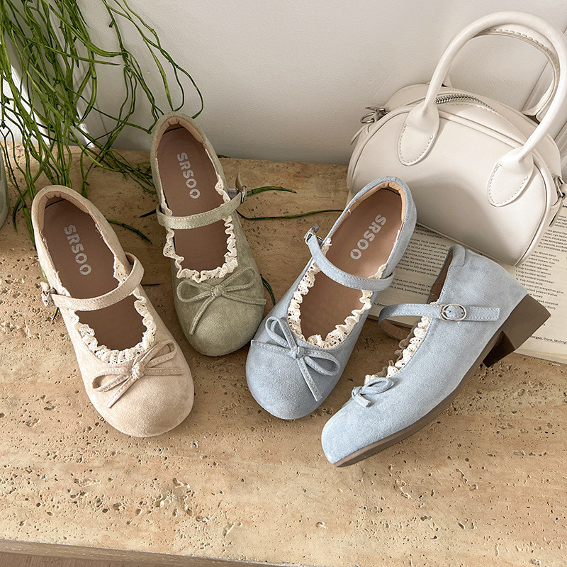 Versatile Vintage Chunky-heel Peep-toe Pumps For Women foto 2