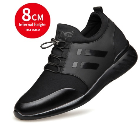 Men's Inner Height 8cm Large Casual Shoes foto 4
