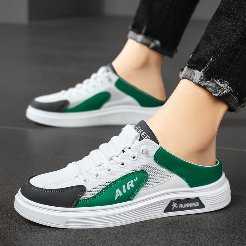 Wear-resistant Rubber Sole Low-top Casual Shoes foto 4