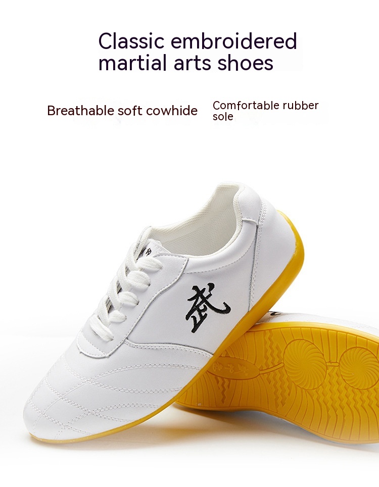 Breathable And Comfortable National Style Tendon Sole Training Shoes foto 5