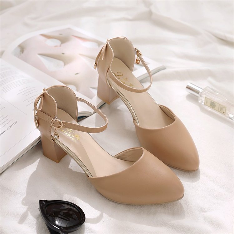 Summer Womens Shoes Versatile Strap-clip Closed-toe Sandals foto 2