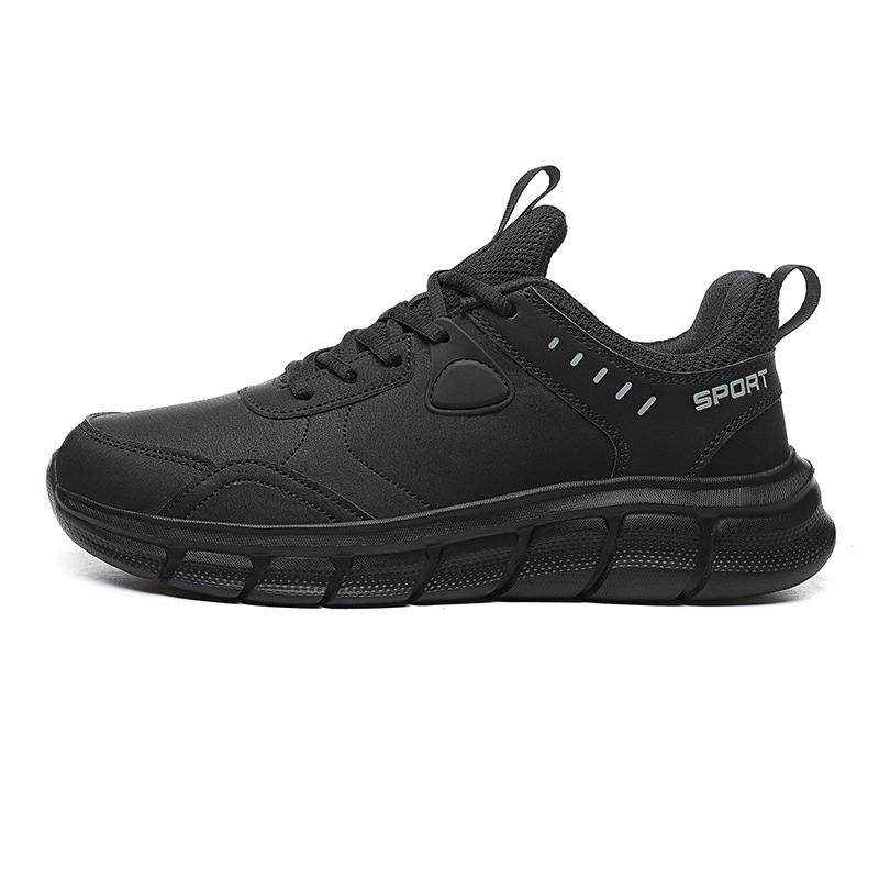 Casual Leather Soft Bottom 48 Size Plus Size Leisure Sports Travel Shoes foto 4