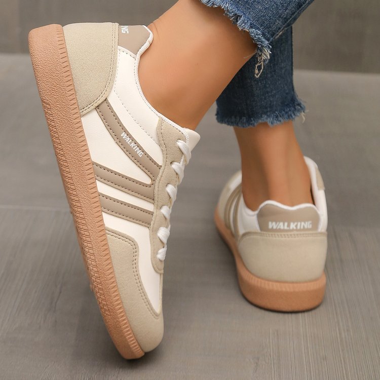 European And American Retro Color Matching Plus Size German Training Shoes Sneaker foto 2