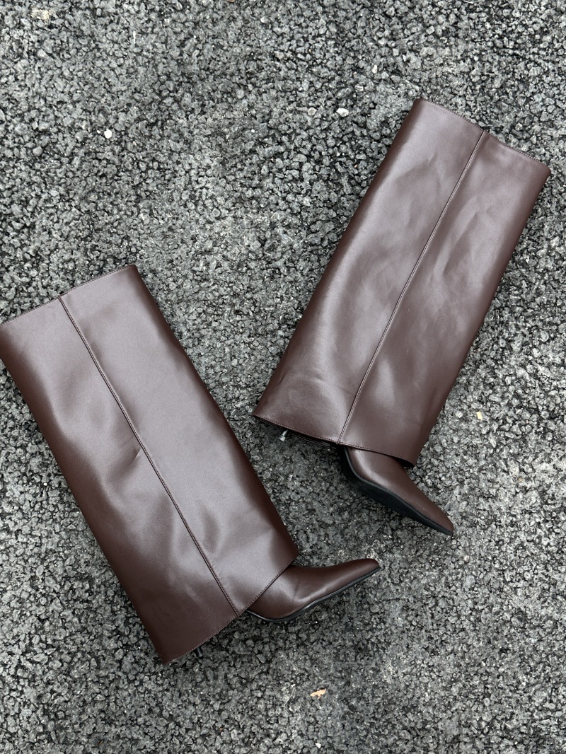 New Pointed High Heel Riding Boots