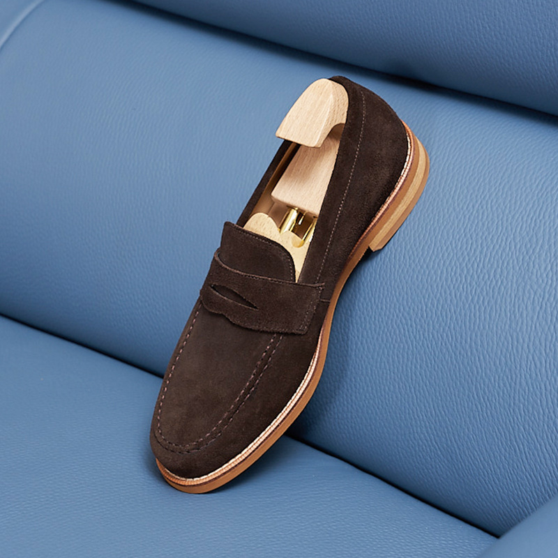 British Business Casual Men's Leather Shoes foto 4