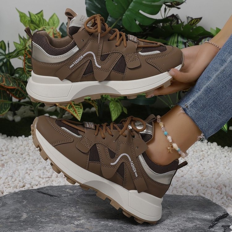 Foreign Trade Casual Sneaker Clunky Shoes Online Red Shoes foto 5