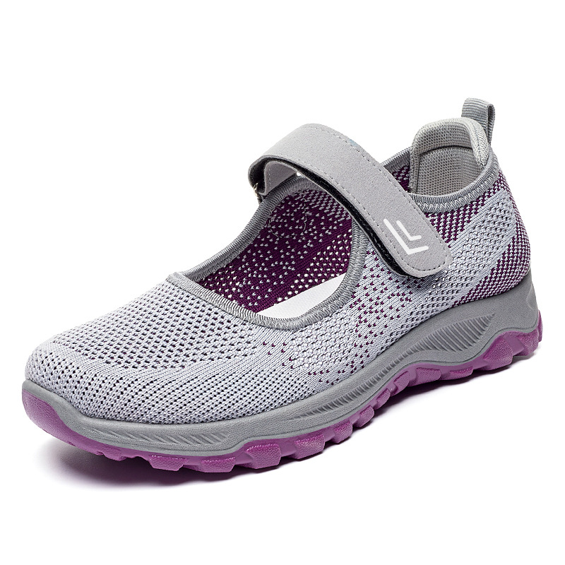 Women's Shoes New Walking Shoes Velcro foto 5