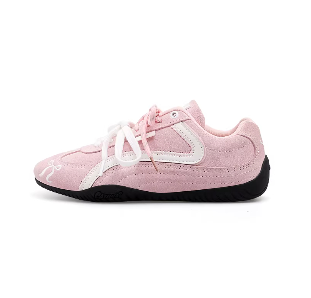 Retro Low-heeled Racing Shoes For Casual Training foto 4