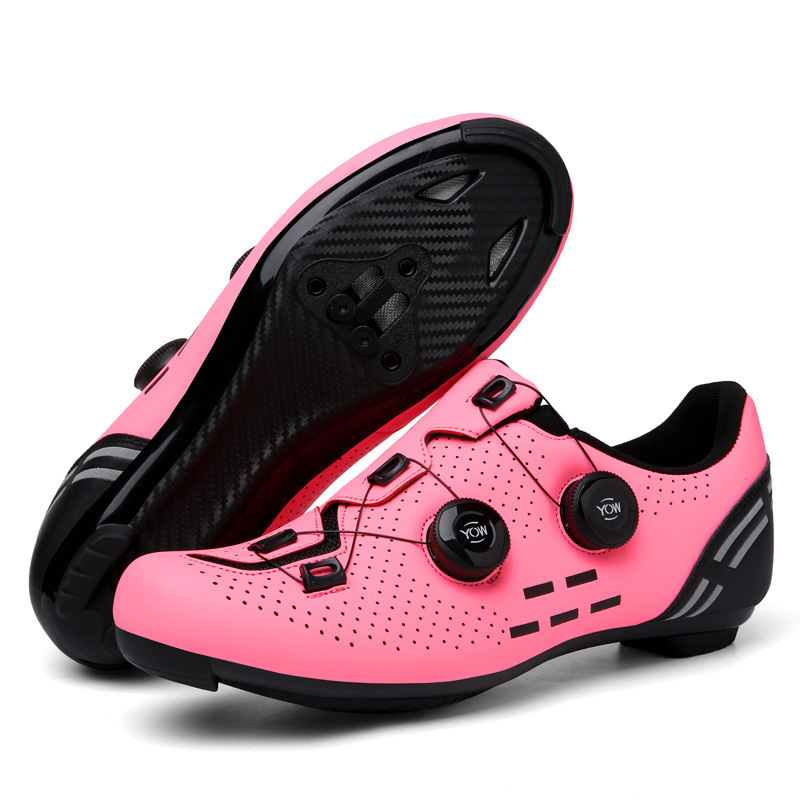Men's Professional Large-size Lockless Cycling Shoes foto 2