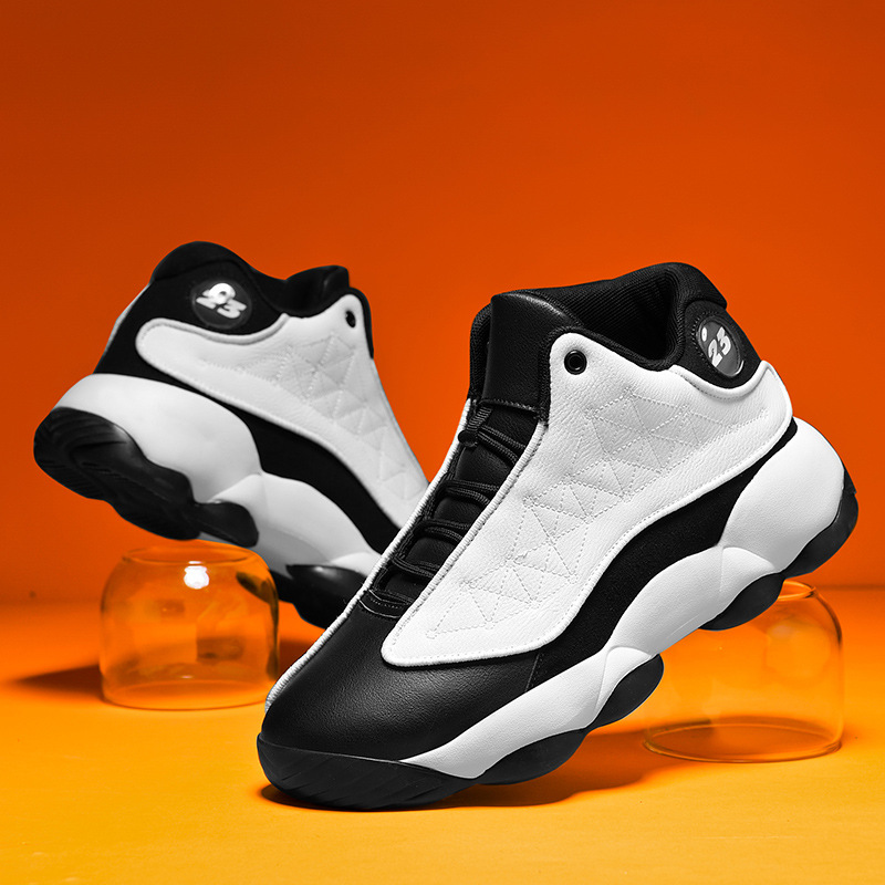 Men's High-top Trend Platform Casual Shoes Plus Size Running foto 5