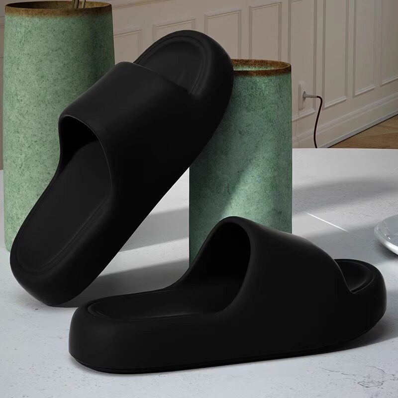 New Indoor Anti Slip Odor Proof Silent Thick Soled Slippers foto 2