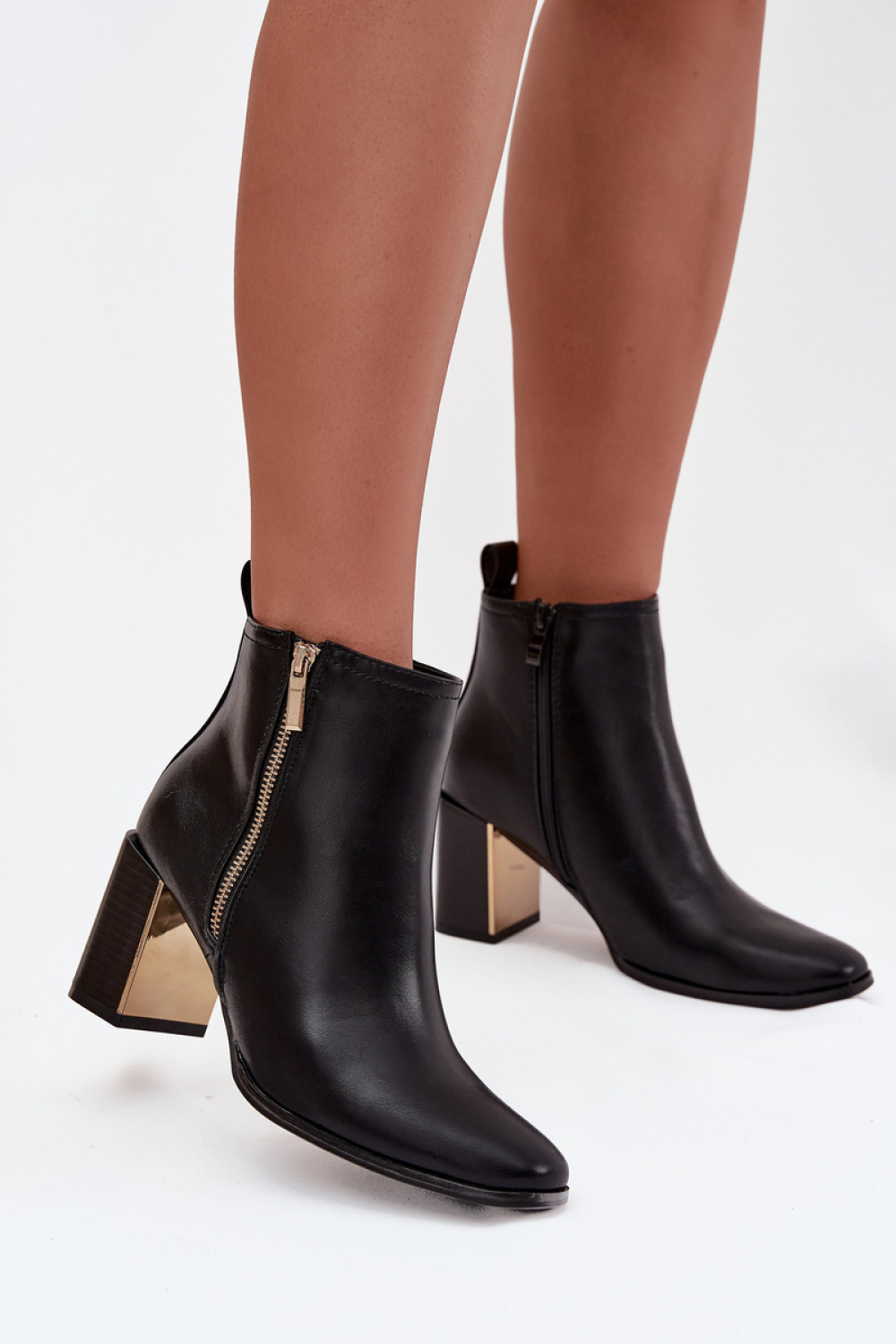 Laarsjes met hoge hak Step in style