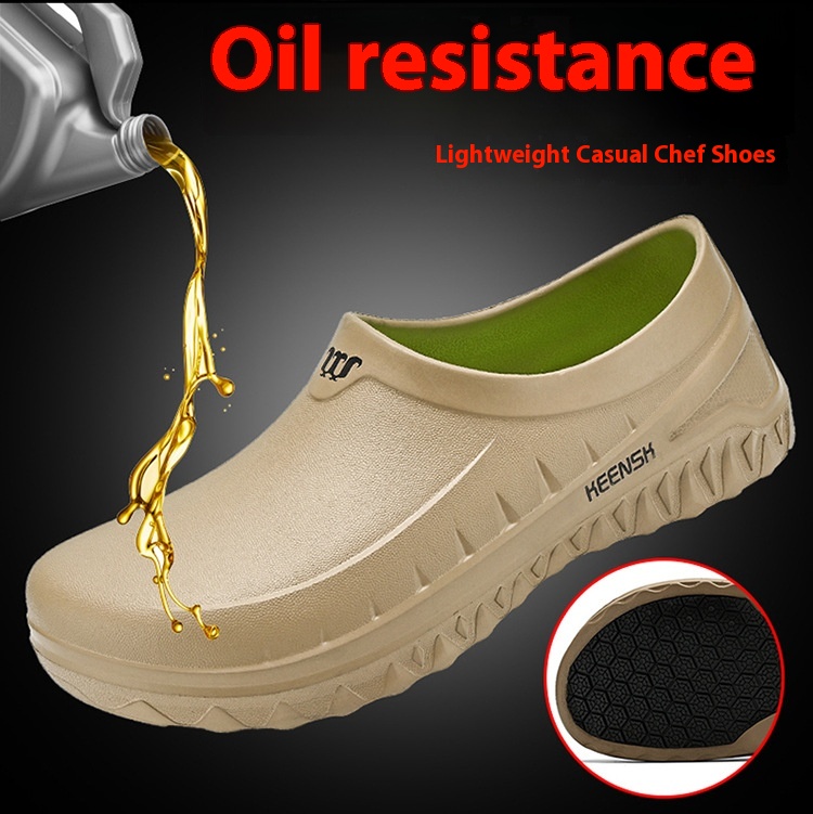 Chef Shoes Non-slip Men's Casual foto 5