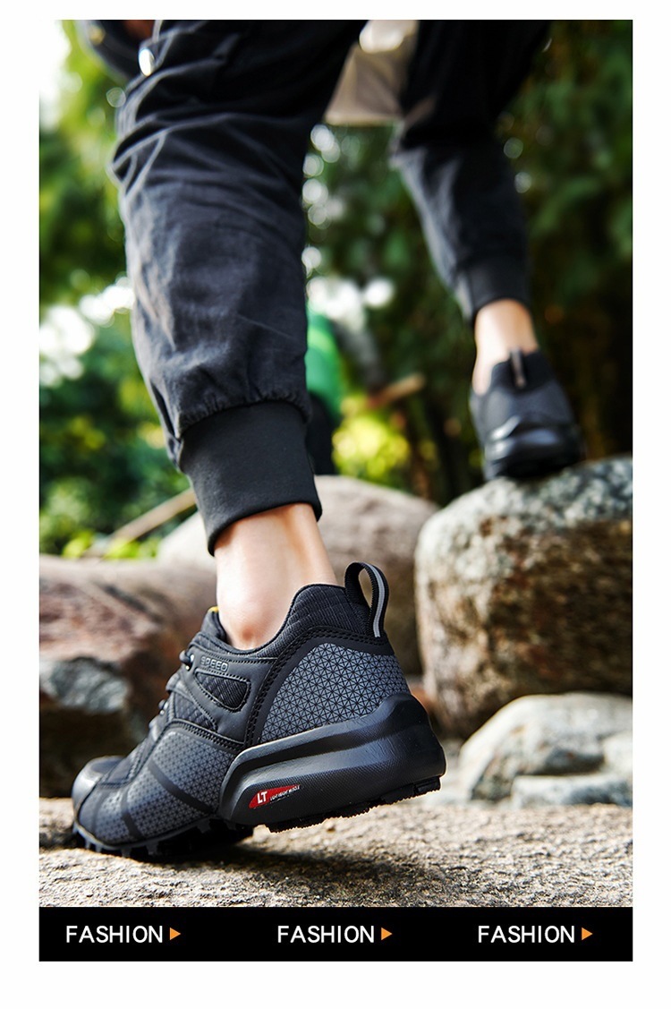 Lightweight Breathable Men's Mesh Outdoor Sports And Casual Hiking Shoes foto 3