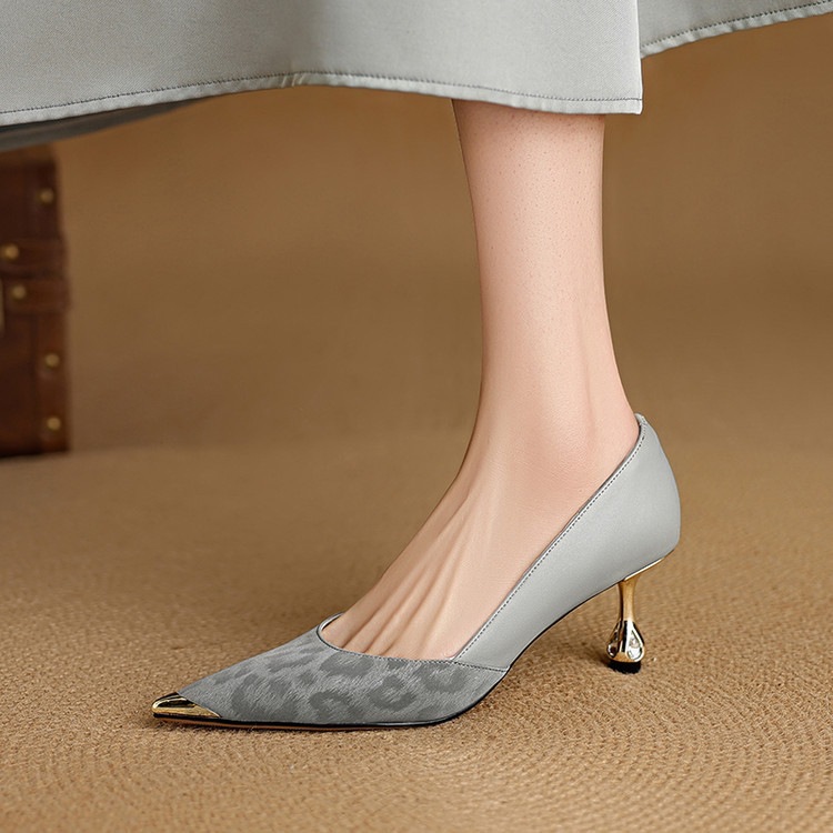 Women's Fashion Casual Pointed-Toe High Heels foto 3