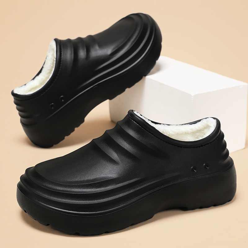 Insulated Chef Shoes Closed-toe Cotton Shoes For Men foto 4
