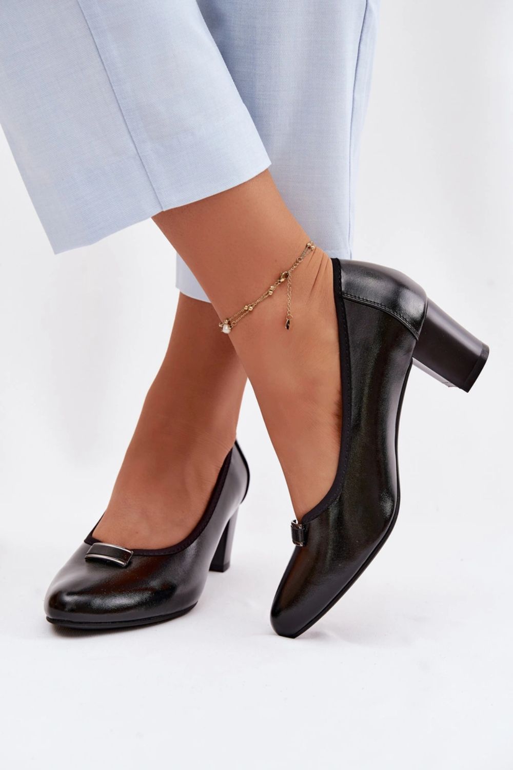 Pumps met dikke hak Step in style foto 4