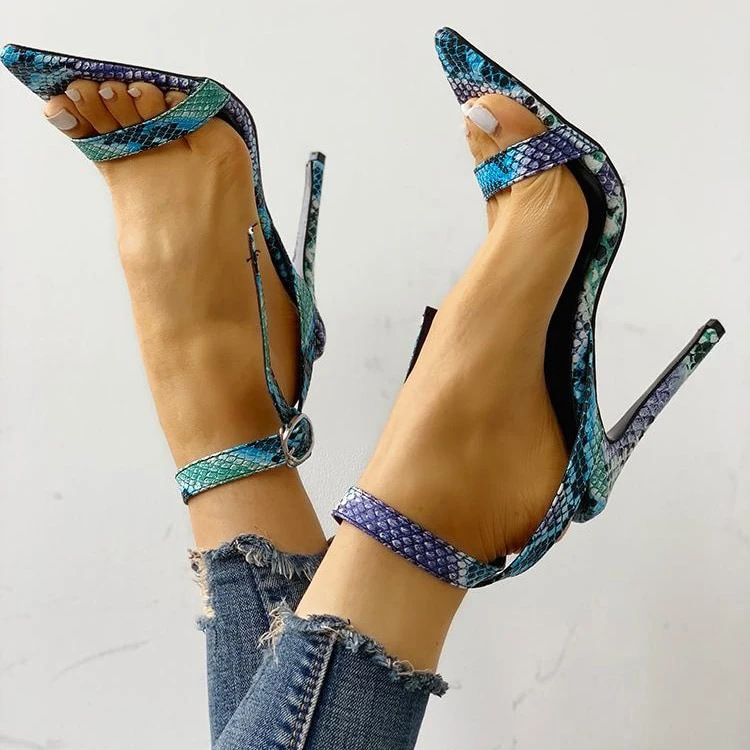 Serpentine European And American Large Size Shoes foto 4