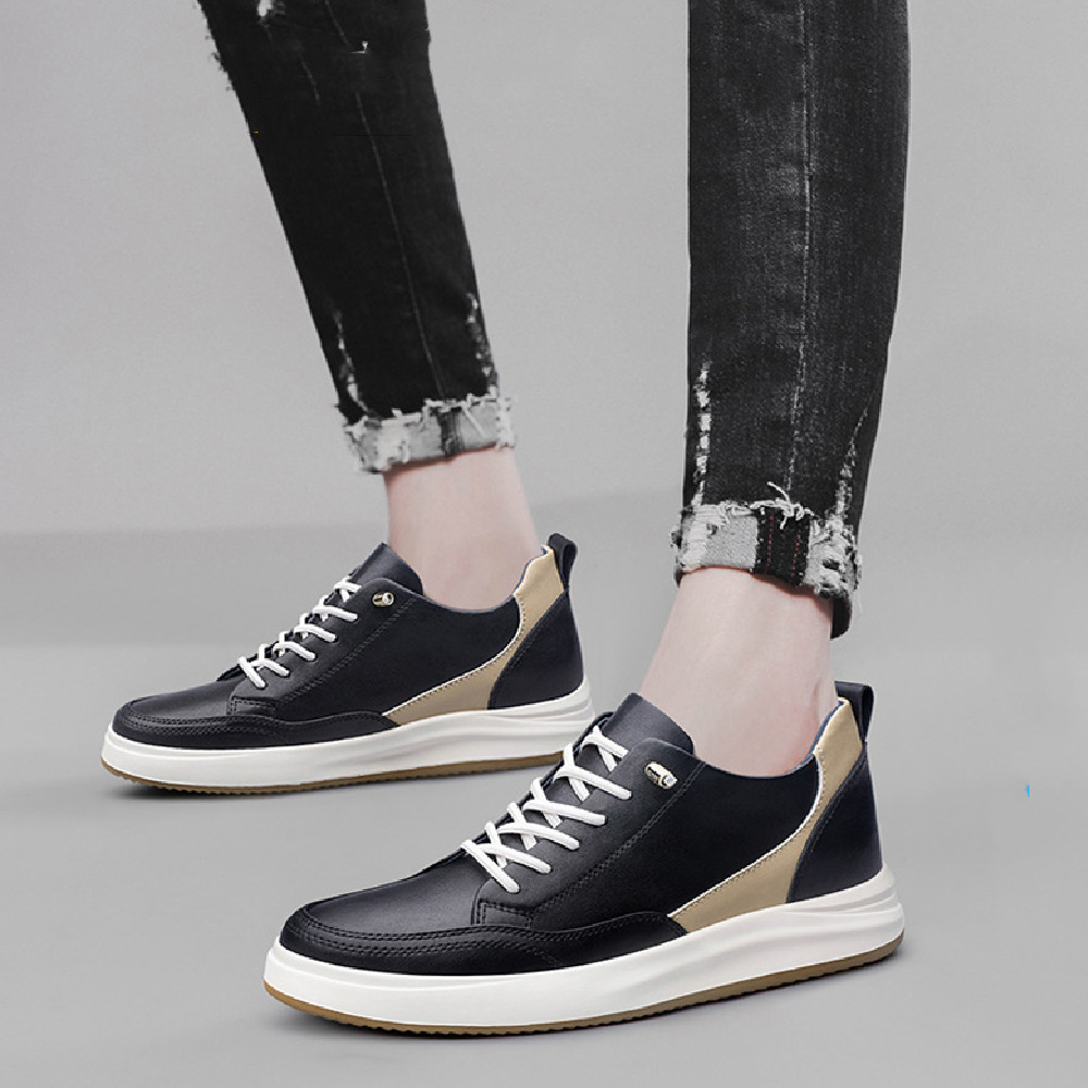 Fashion Men's Height Increasing Insole Casual Sneakers foto 3