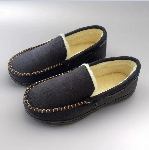 Winter Cloth Shoes With Velvet Bean Thick And Warm Cotton Shoes foto 4