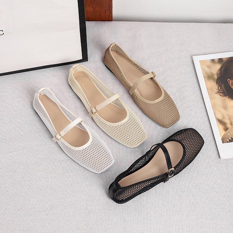 Women's Fashionable Hollow-out Mesh Shoes foto 4
