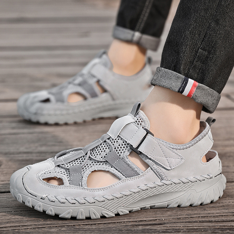 Sandals Men's Summer Outer Wear Closed Toe foto 3