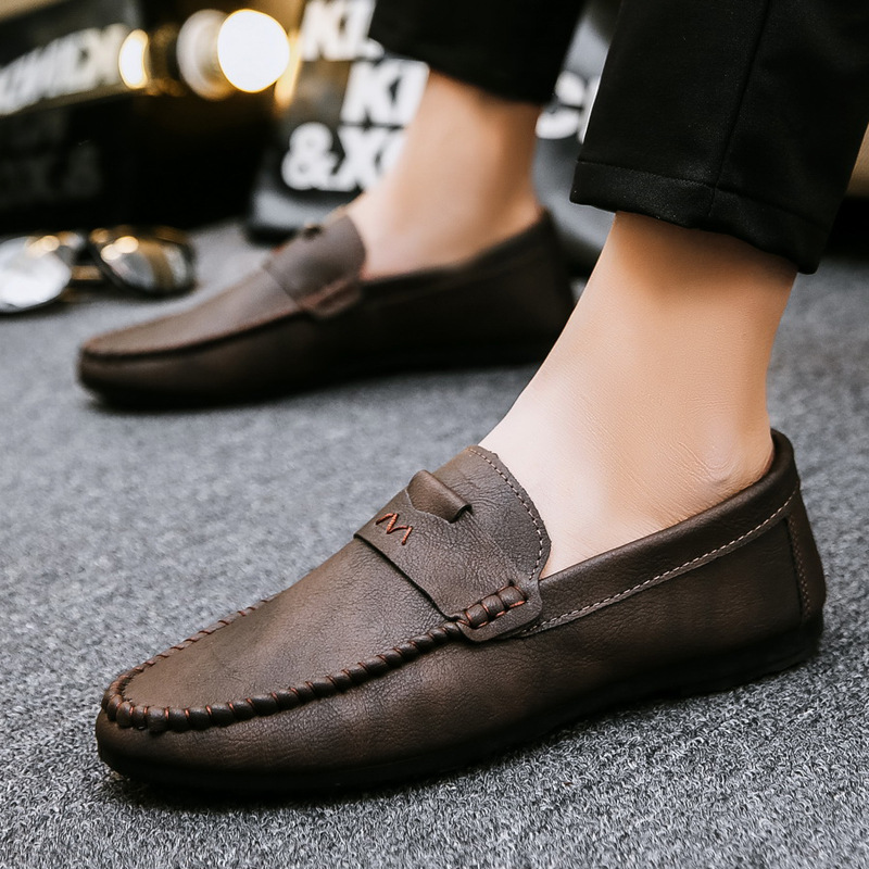 New Casual Summer Breathable Slip On Soft Soled Mens Shoes foto 3