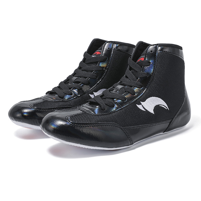 Wrestling Shoes Men And Women Training Boxing Shoe foto 4
