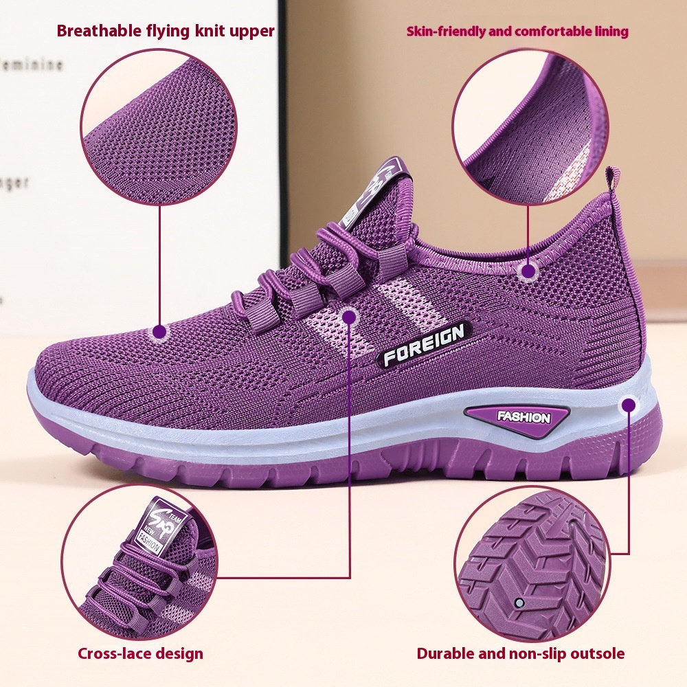 Outdoor Breathable Mesh Surface Shoes Fashion Casual Shoes foto 4