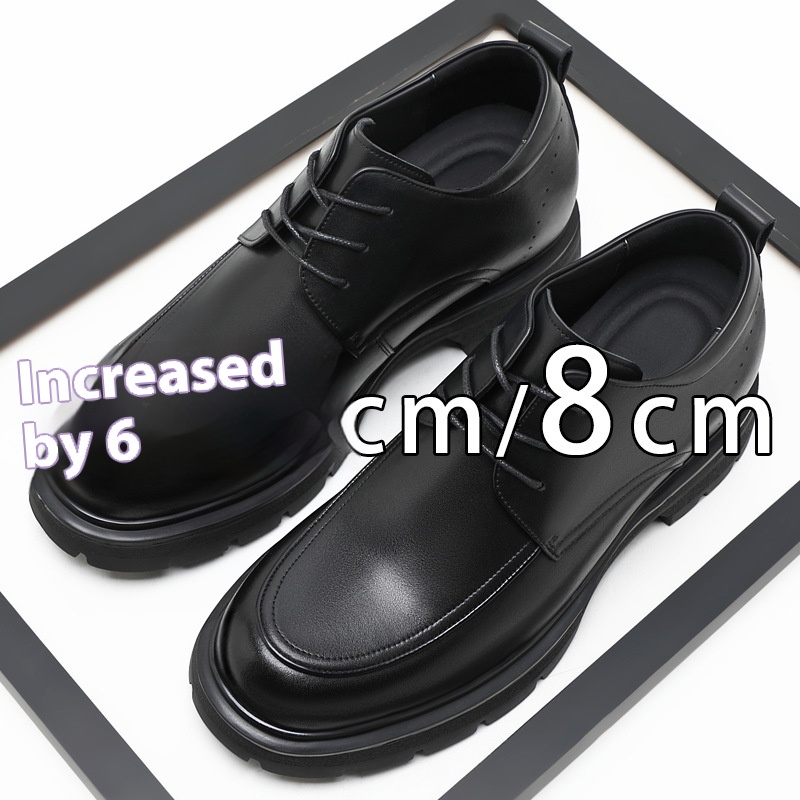 Height Increasing Insole Business Formal Wear Leather Shoes foto 2