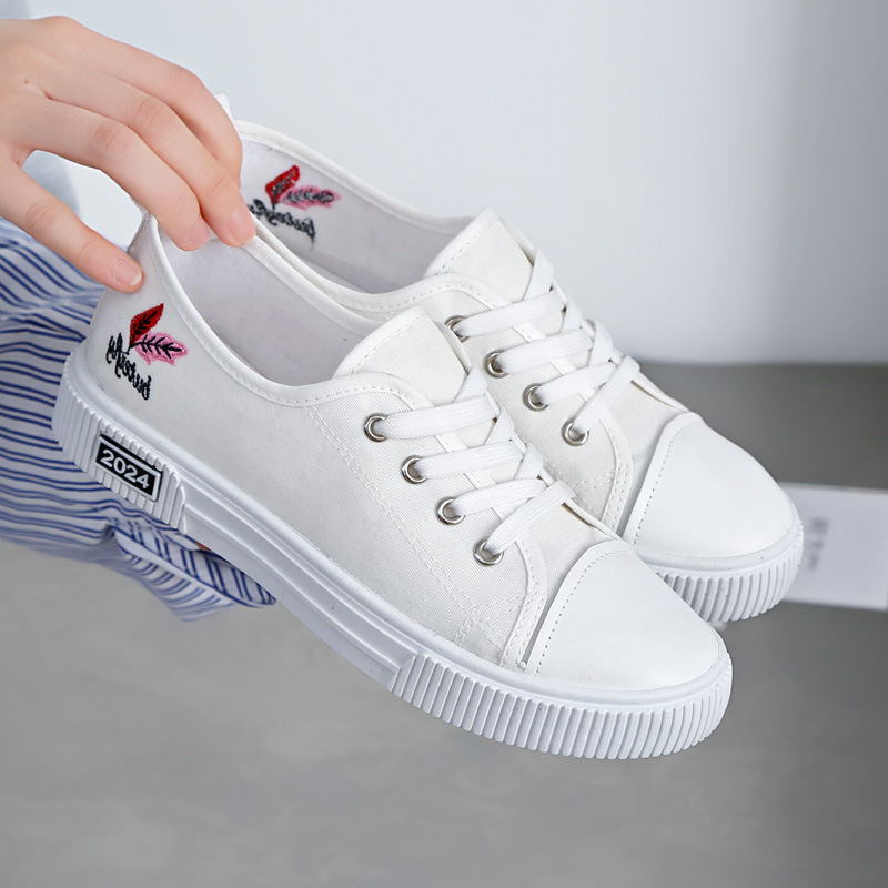 Breathable All-match Casual Canvas Shoes For Women foto 3