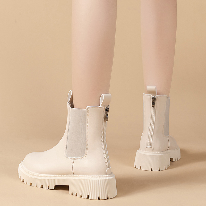 Summer Thin Platform Smoke Pipe Boots Martin foto 4