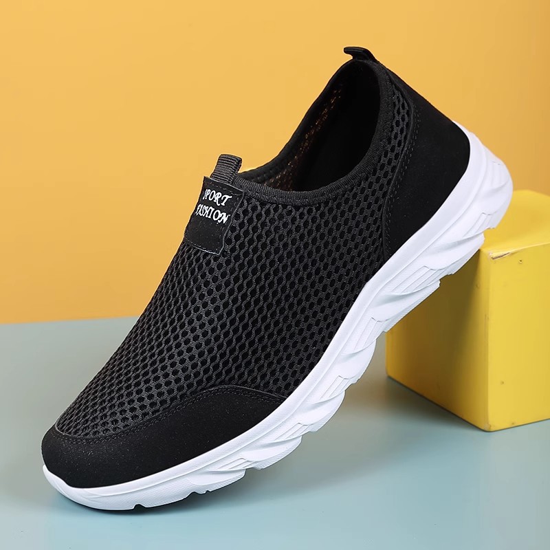 Men's Mesh Shoes Breathable Sports Lightweight Walking Shoes foto 3