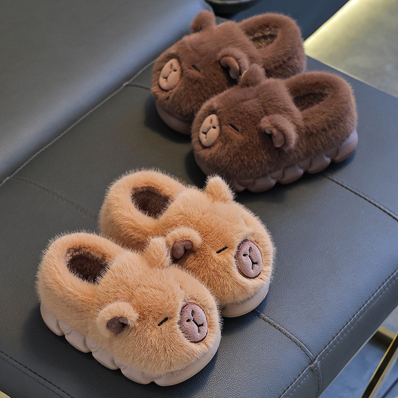 Kappabala Winter Children's Bags Heel Cotton Shoes Warm foto 5
