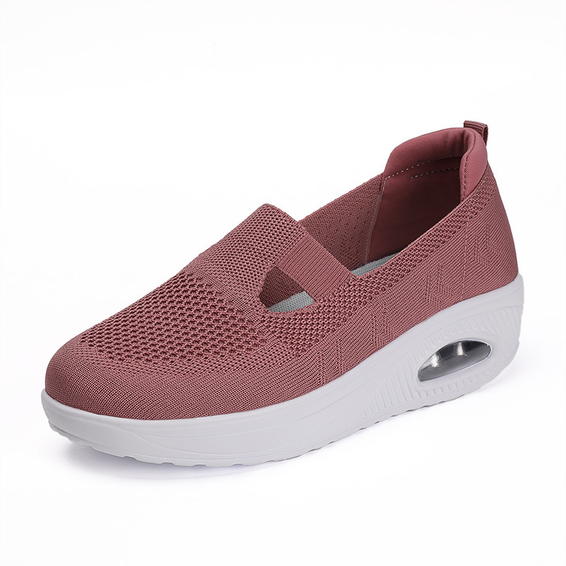 Women's Wedge Platform Mesh Surface Breathable Casual Shoes foto 3