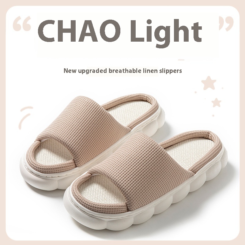 Men And Women Indoor Home Four Seasons Household Slippers foto 3