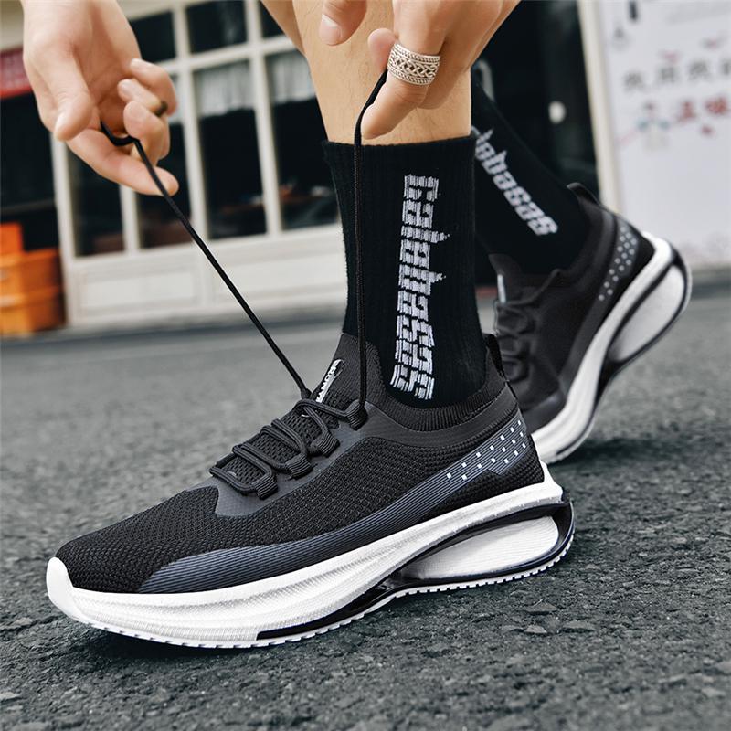 Mens Casual Breathable Athletic Running Shoes foto 2