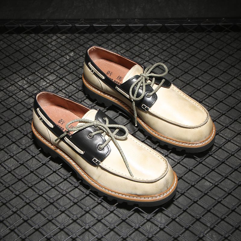 Fashion Spring Men's Casual Work Shoes foto 5