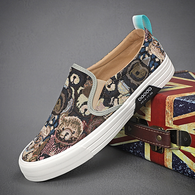 Breathable Trendy Shoes Slip-on Lazy Classic Versatile Sneakers foto 5