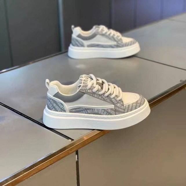 Thick Bottom Wear-resistant Board Shoes Breathable Fashion Casual Sneaker foto 3