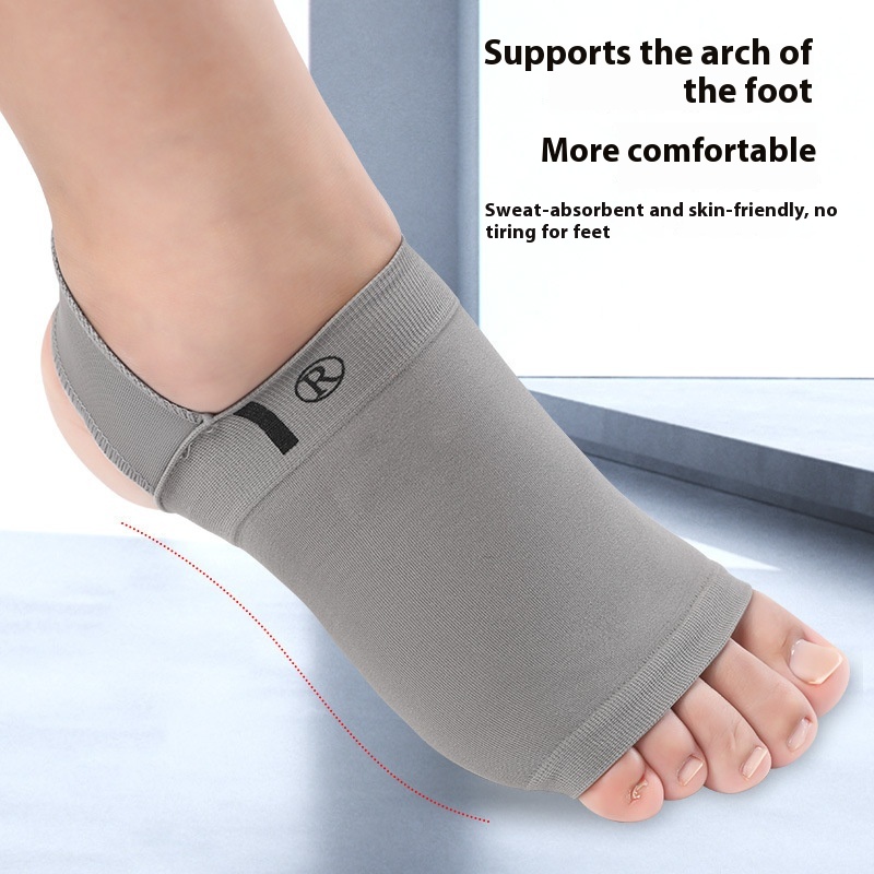 Gray Flat Foot Insole Arch Correction Training foto 2