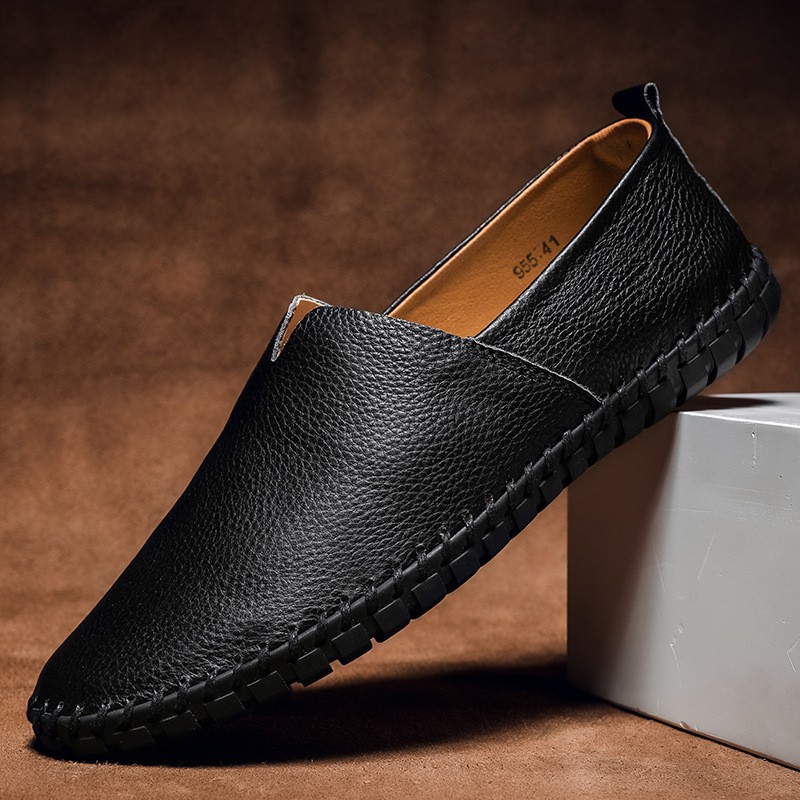 Men's Casual Trendy Slip-on Low-top Breathable Driving Shoes foto 5