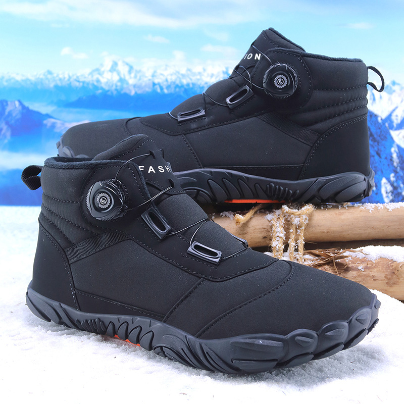 Men's Warm Breathable Casual Cotton-padded Shoes foto 2