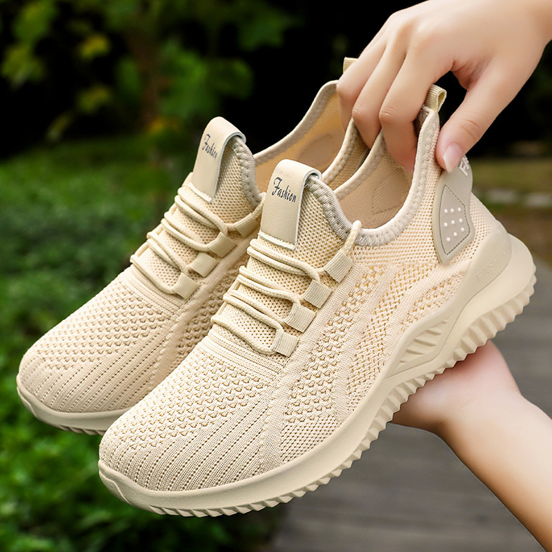 Soft Bottom Pure Color All-matching Breathable Casual Shoes foto 4